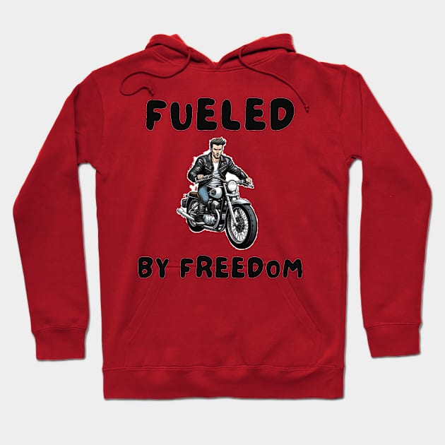 Fueled by freedom Hoodie by IOANNISSKEVAS